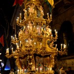 9° La candelora dei bettolieri (vinai) durante la festa di Sant'Agata a Catania