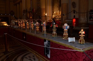 Mostra sulla Festa di Sant'Agata a San Placido, dove si possono ammirare delle candelore in miniatura